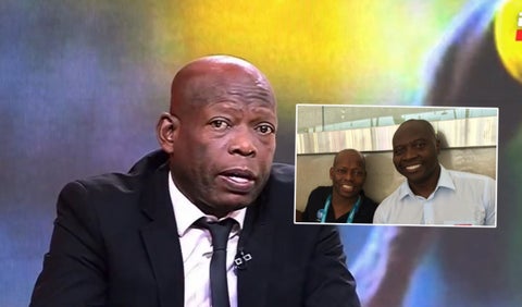 Faustino Asprilla y Fredy Rincón, amigos desde hace varios años.