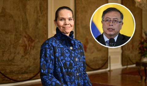 Astrid Rodríguez Gustavo Petro