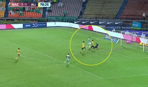 Atajada de Chunca a Duque, Liga Betplay