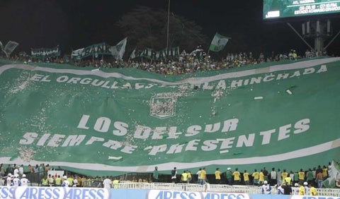 Atlético Nacional - Los del Sur - hinchas