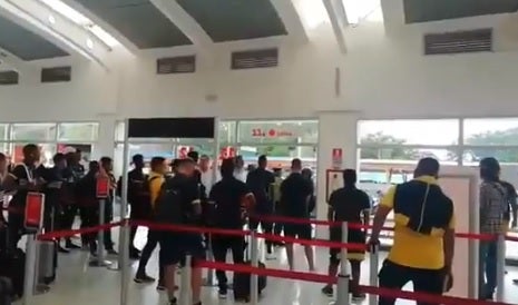 El hecho de intolerancia se presentó en el Aeropuerto Internacional Palonegro