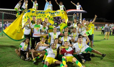 Atlético Huila, actual campeón de la Liga Femenina Águila