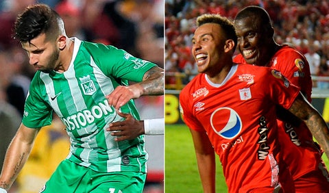 Atlético Nacional, América, Liga Águila