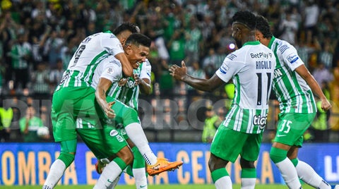 Atlético Nacional en su primer partido de la Liga Betplay del segundo semestre
