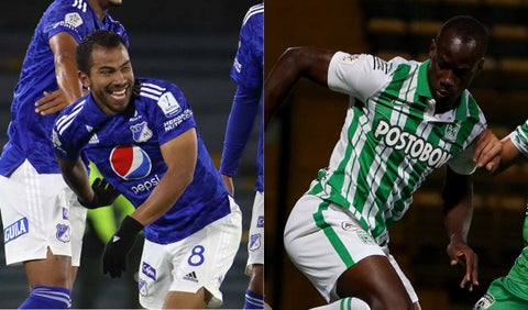 Atlético Nacional, Liga Betplay, Millonarios