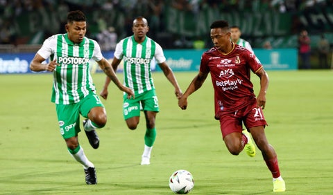 Atlético Nacional vs Deportes Tolima
