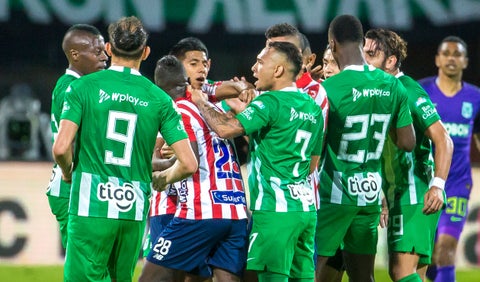 Nacional vs Junior, Liga Águila
