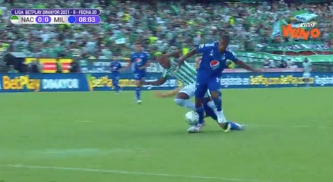 Atlético Nacional vs Millonarios, Liga Betplay