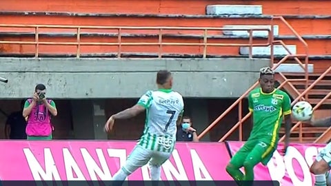 Atlético Nacional vs Quindío, Liga Betplay 2021