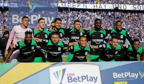 Futbolistas de Atlético Nacional