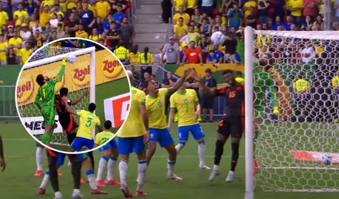 CONMEBOL reveló audios del VAR en gol anulado de Colombia ante Brasil