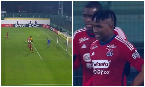 [Video] Autogol del Medellín en Sudamericana contra Defensa y Justicia
