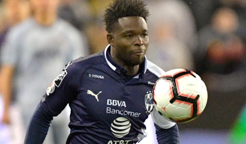 Avilés Hurtado, delantero de Monterrey, frente a Sporting Kansas City