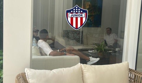 Carlos Bacca, Fuad Char y Junior