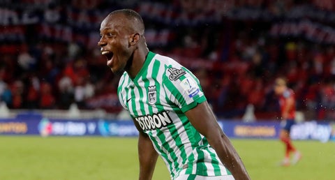 Baldomero Perlaza, Atlético Nacional, Liga Betplay