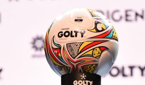 Balón del fútbol colombiano