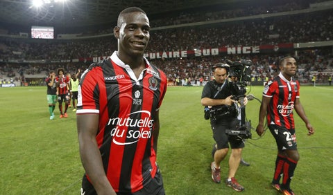 Mario Balotelli, delantero del Niza