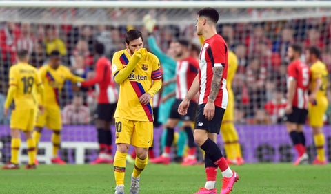 Athletic Club de Bilbao eliminó a Barcelona de la Copa del Rey