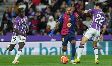Barcelona le remontó a Valladolid