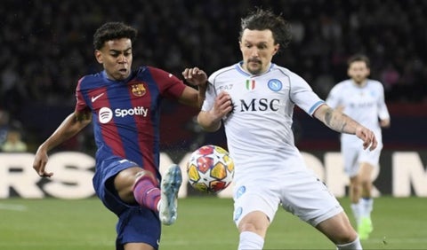 Barcelona vs Napoli - Champions League