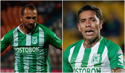 Hernán Barcos y Dayro Moreno