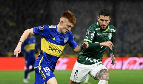 Video: ¿Cargada o recurso? la polémica jugada en el Boca vs Palmeiras
