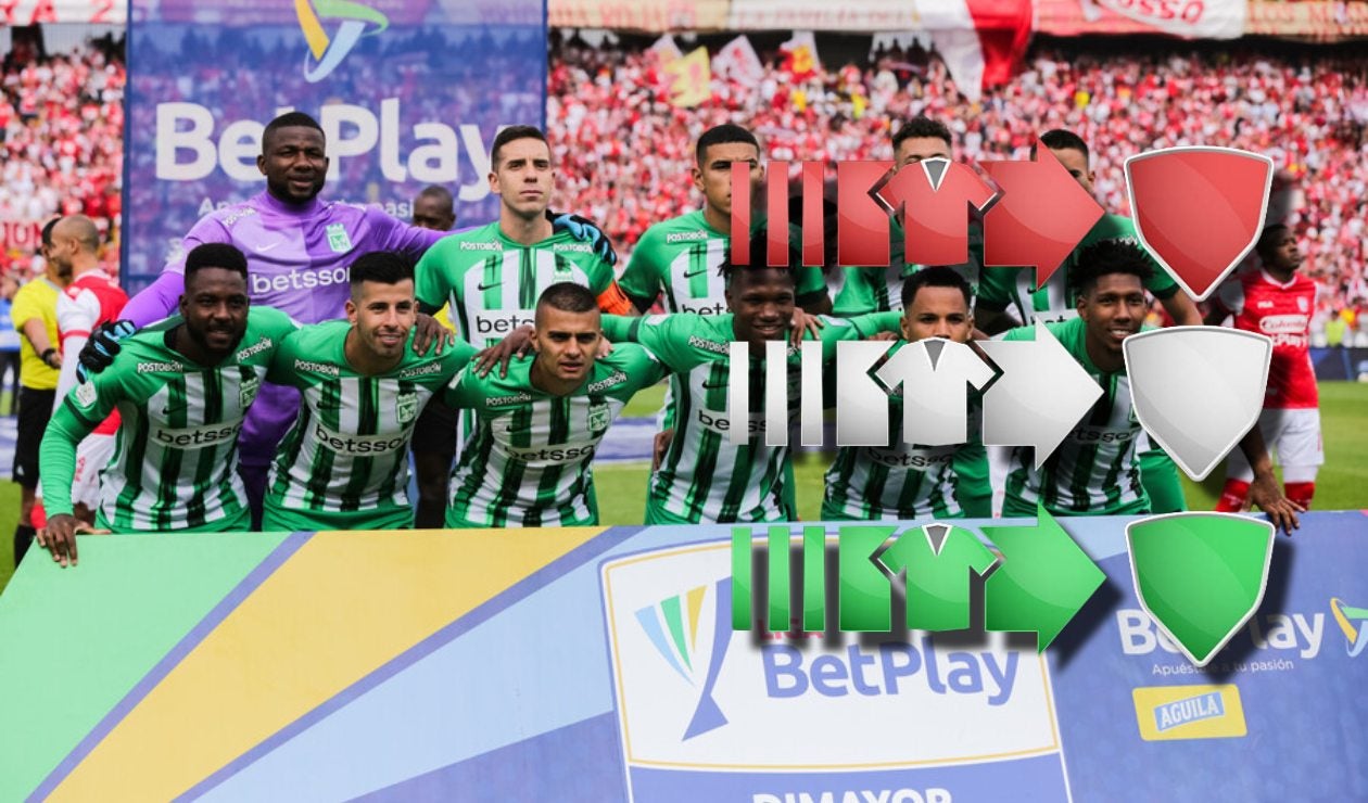 Barrida de jugadores en Atlético Nacional