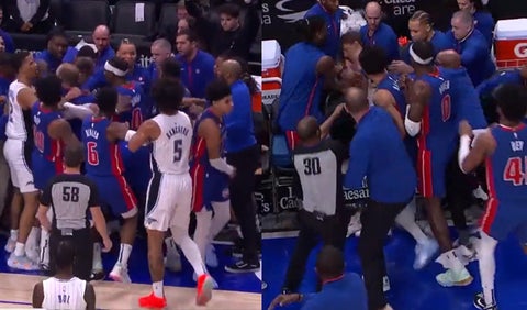 Batalla Campal en la NBA