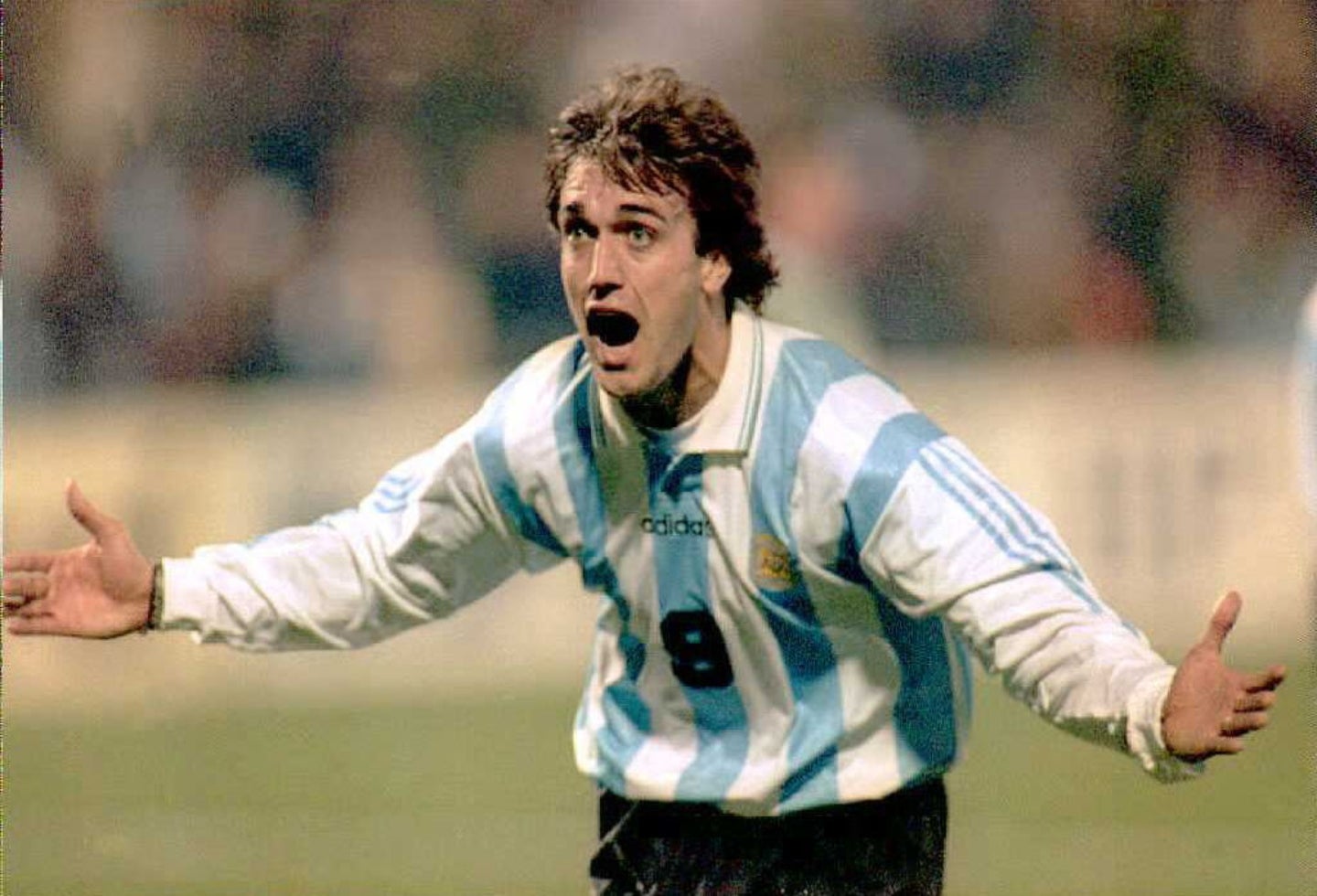 Gabriel Batistuta, uno de los goleadores históricos de la Copa América