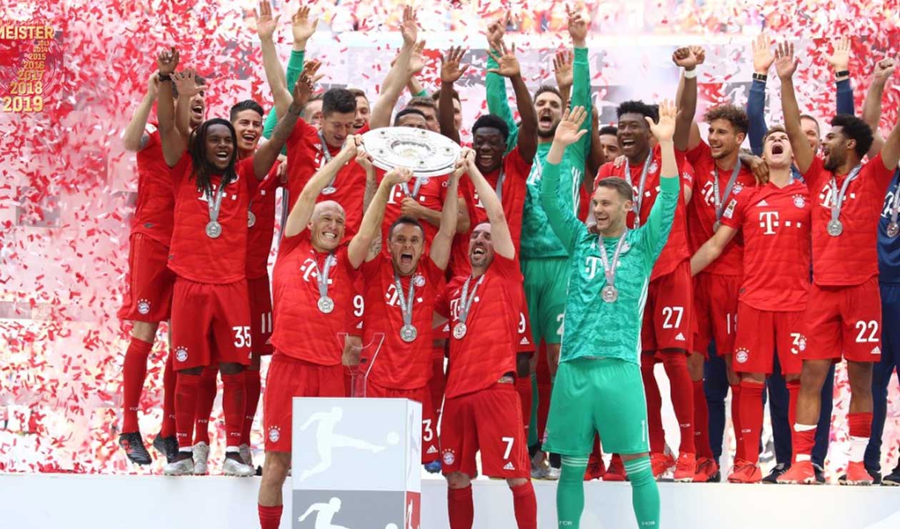 Bayern Múnich, campeón de la Bundesliga