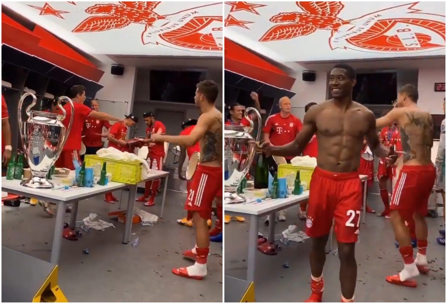 Bayern Múnich celebran con canción de Maluma