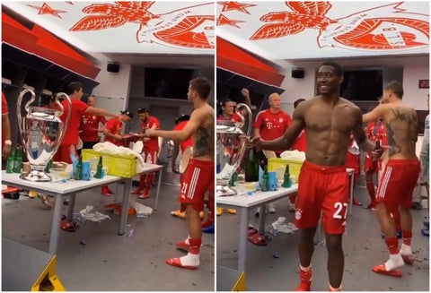 Bayern Múnich celebran con canción de Maluma