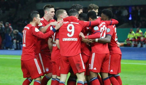 Bayern Múnich, jugadores celebrando un gol