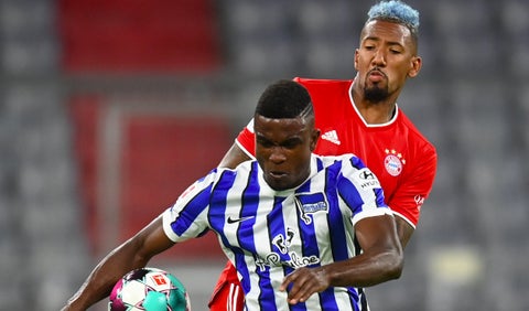 Bayern Munich vs Hertha Berlin, John Córdoba