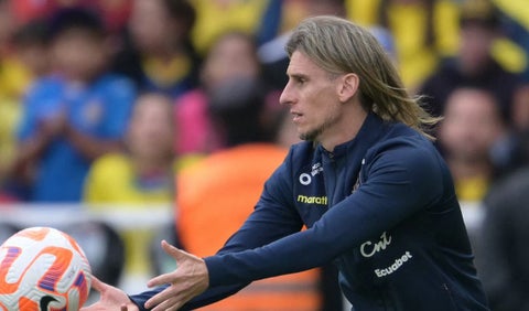 Sebastián Beccacece con Ecuador