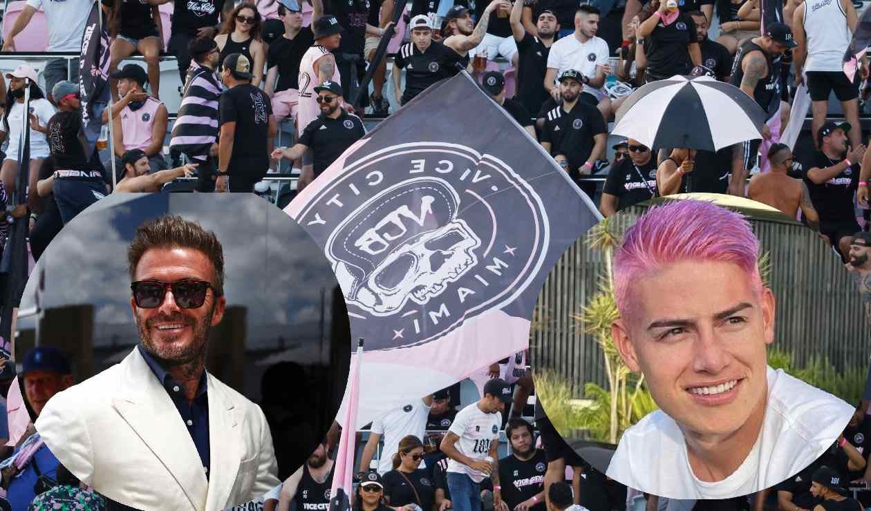 Beckham y James