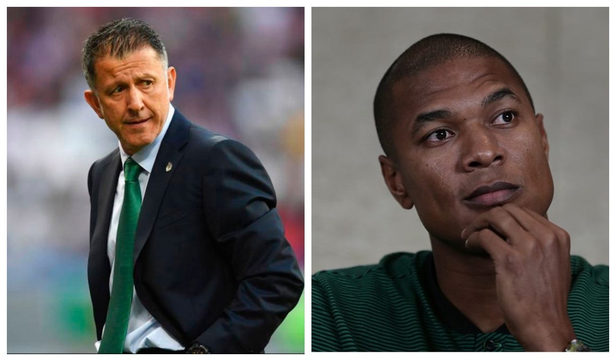 Queiroz y jugadores de la Selección Colombia