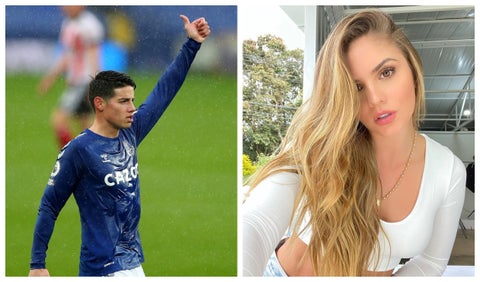 'Pibe' Valderrama y Luis Díaz