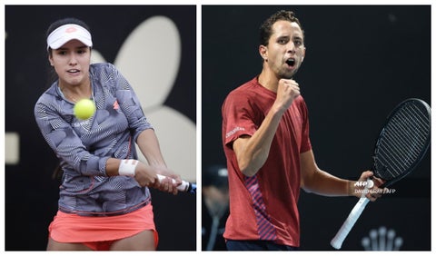 Hugo Rodallega y Tulio Gómez