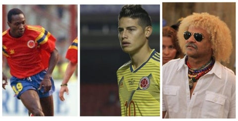 Freddy Rincón - James Rodríguez y Pibe Valderrama