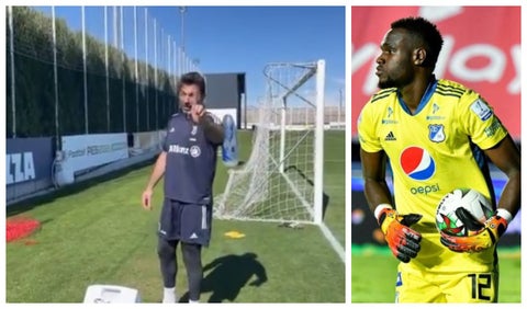 Buffon y Juanito Moreno