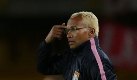 Bélmer Aguilar, entrenador colombiano