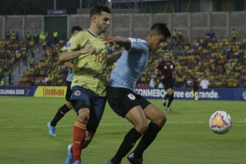 Nicolás Benedetti, jugador de la Selección Colombia Sub-23