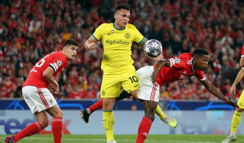 Benfica vs Inter Champions League