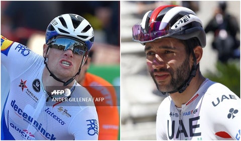 Sam Bennett y Fernando Gaviria