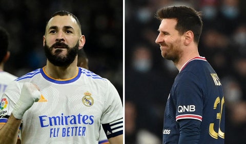 Benzema y Messi