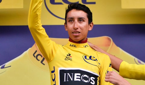 Egan Bernal, Tour de Francia, Camiseta amarilla