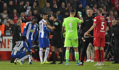 Unión Berlín Vs. Hertha