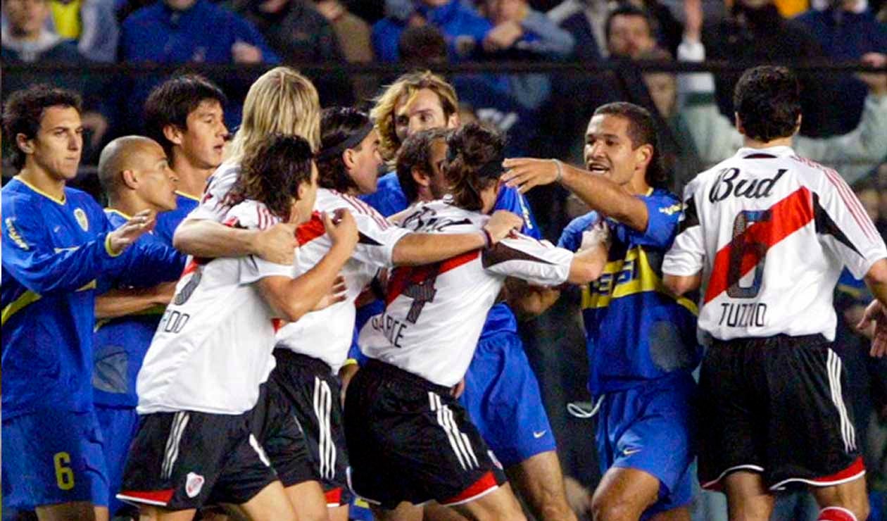 River - Boca en las semifinales de 2004