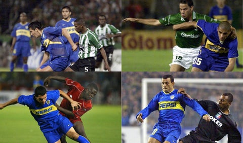 Boca Juniors contra equipos colombianos